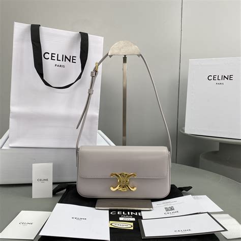 celine triomphe bag peony